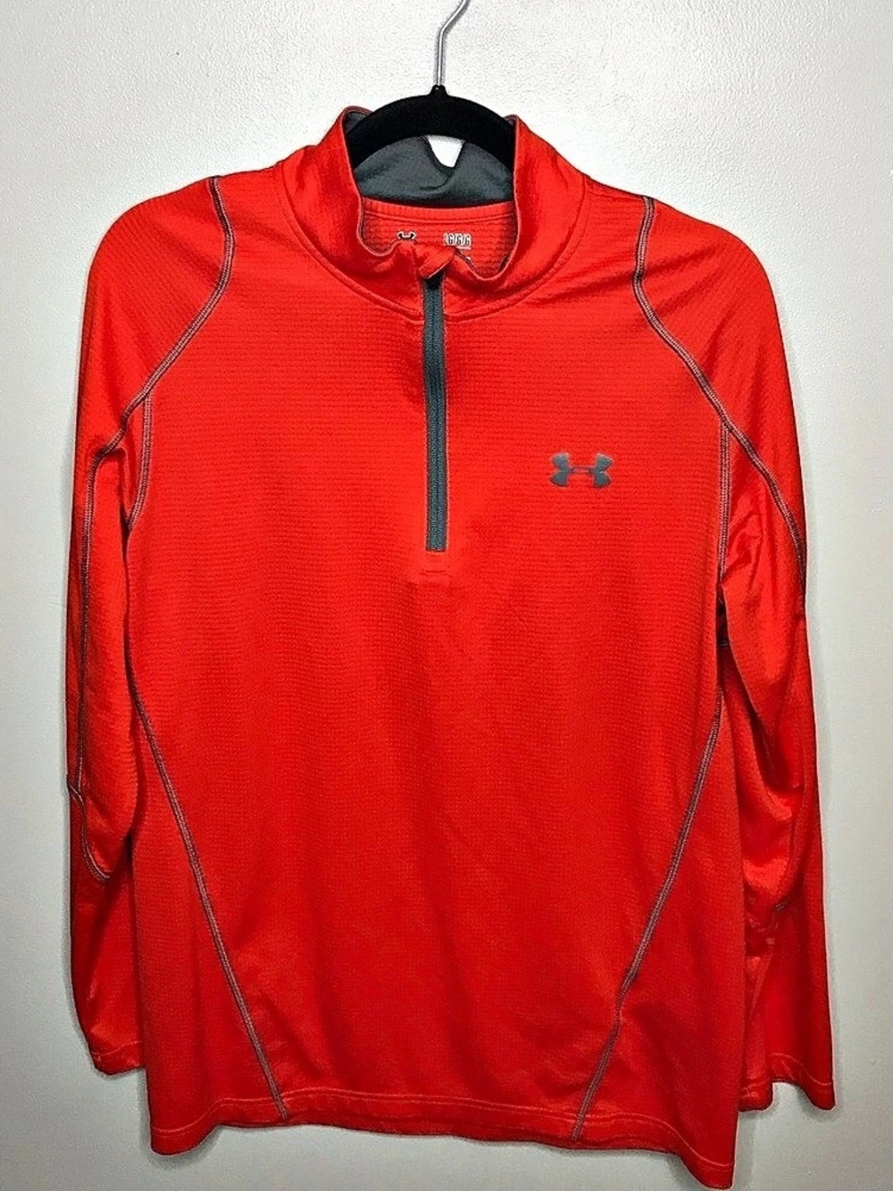 Under Armour ColdGear Fitted 1/4 Zip Pullover Men's Sz Medium